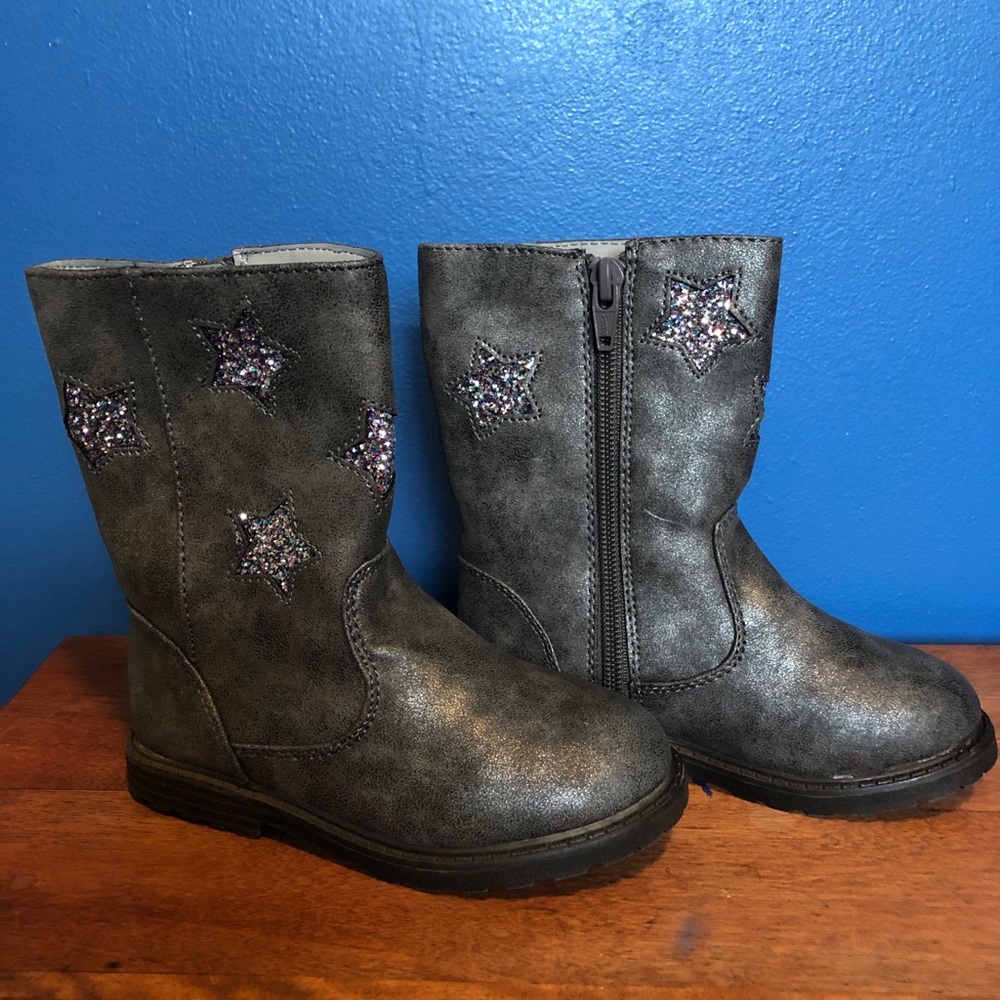 Cat and Jack Toddler Girl Boots size 9